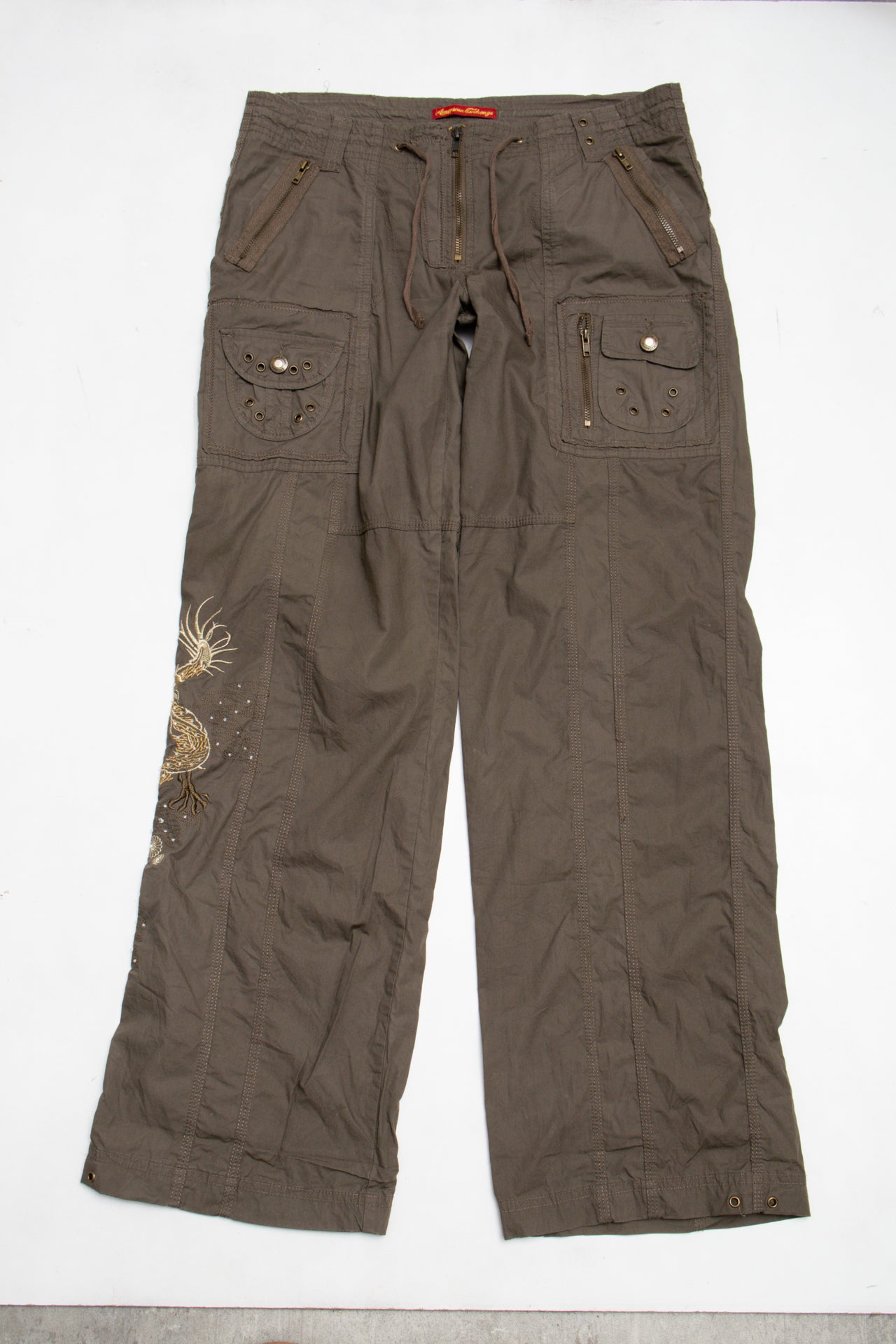 #137 American Exchange Pants Brown | c. 204 | Size 8
