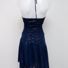 #167 City Triangles Dress Navy | c. 205 | Size 8