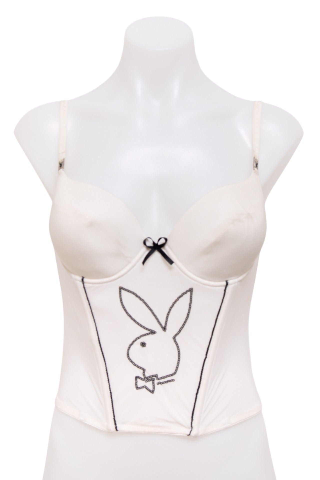 #24 Playboy Intimates Cami Top White | c. 185 | Size 10 / 12A