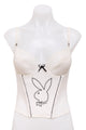 #24 Playboy Intimates Cami Top White | c. 185 | Size 10 / 12A