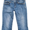 #113 Miss Me Capris Blue | c. 209 | Size 10