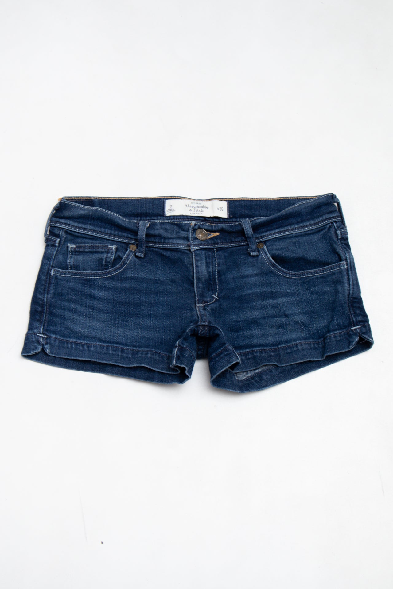#140 Abercrombie & Fitch Denim Shorts Blue | c. 198 | Size 6