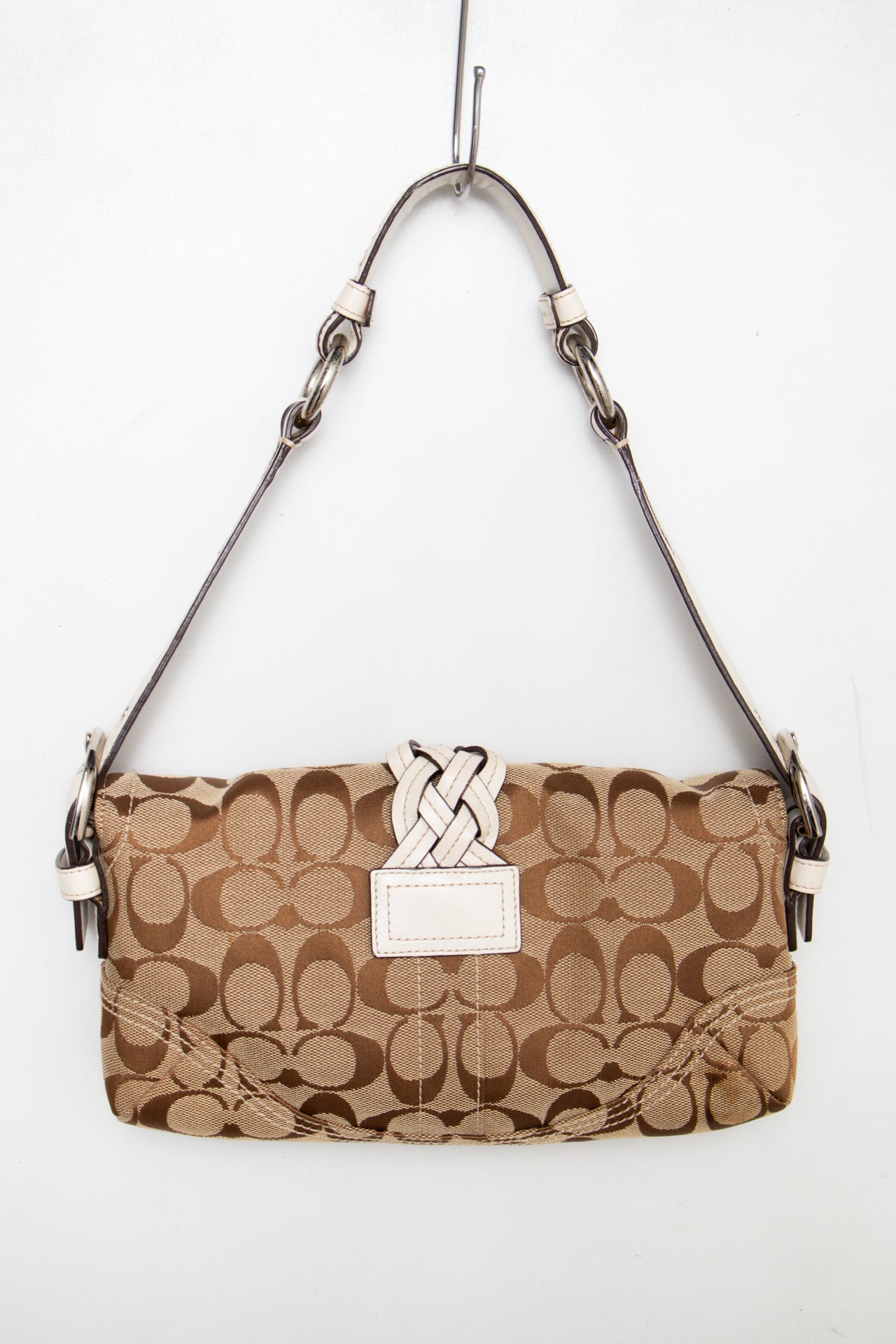 #162 Coach Shoulder Bag Brown | c. 187 | Size