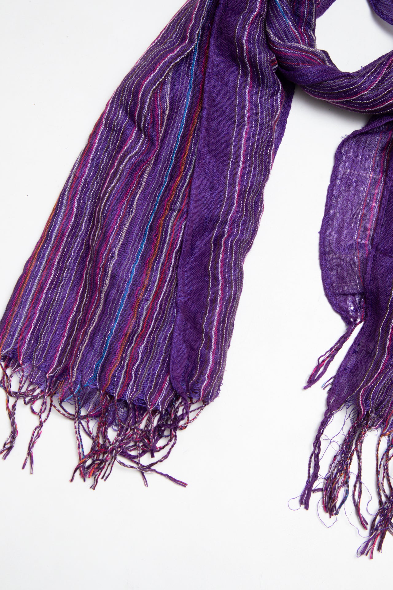 #178 Scarf Purple | c. 204 | Size