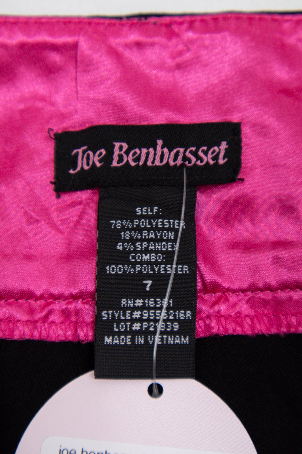 #137 Joe Benbasset Pants Black | c. 199 | Size 8