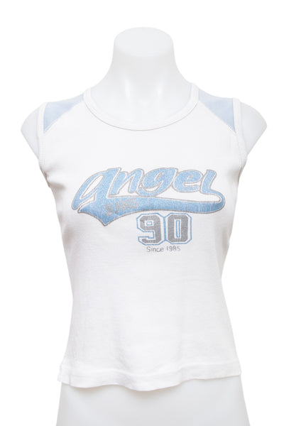 #65 Mim Tank Top White | c. 196 | Size 8/10