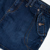 #187 London Jean Mini Skirt Blue | c. 192 | Size 12