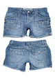 #084 Mossimo Supply Co. Shorts Blue | c. 204 | Size 6