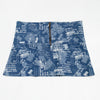 #158 Mini Skirt Blue | c. 198 | Size 12