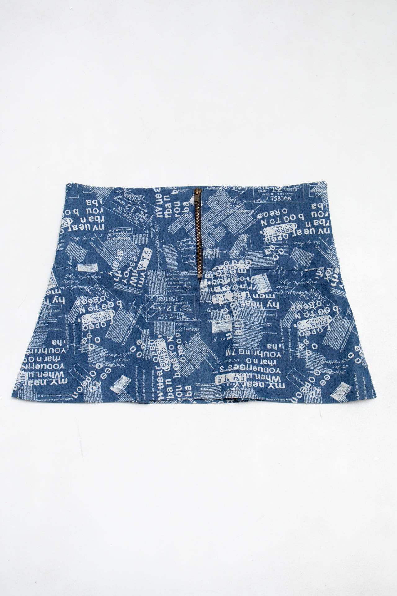 #158 Mini Skirt Blue | c. 198 | Size 12