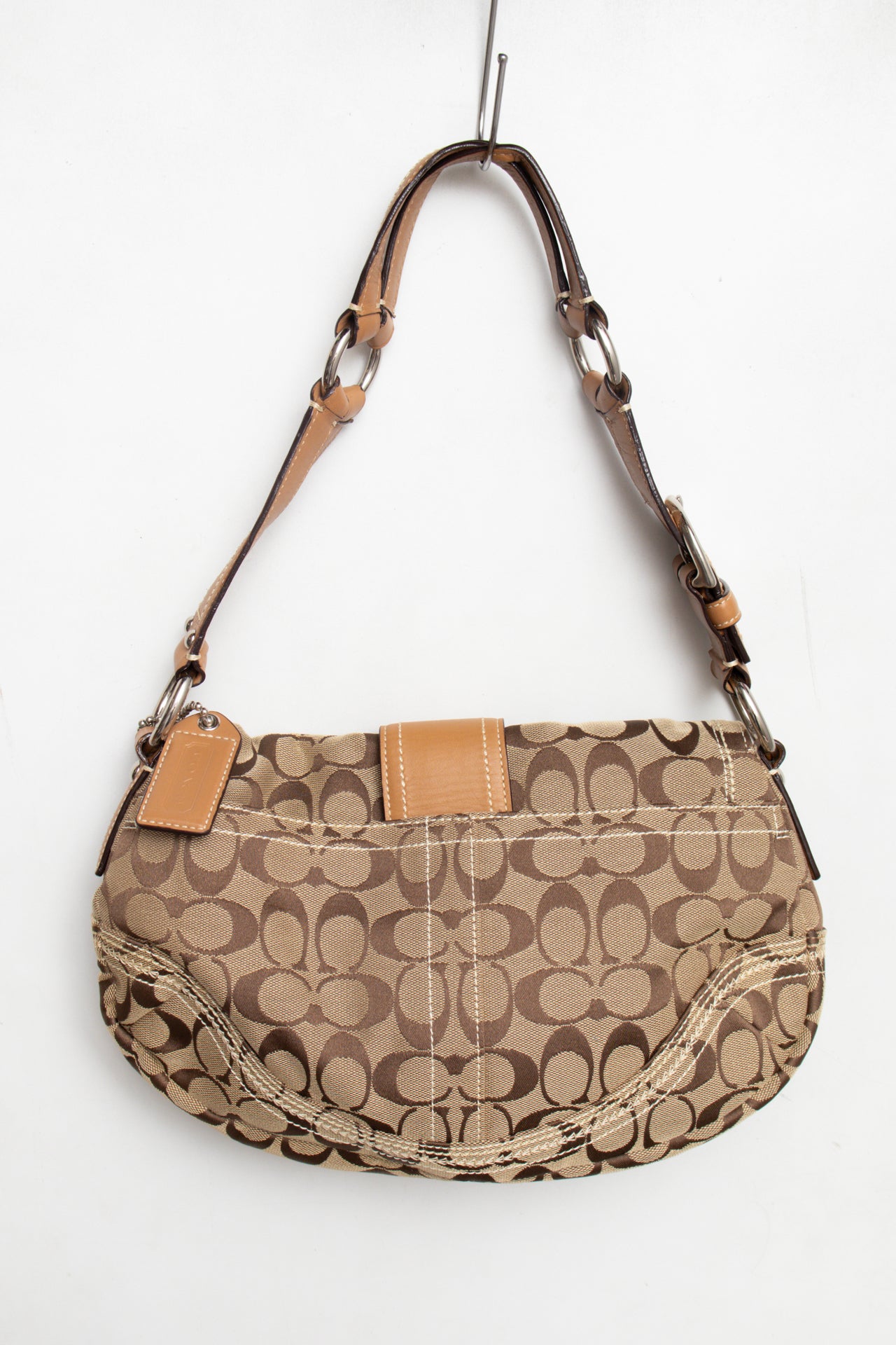 # Coach Shoulder Bag Beige | c. | Size