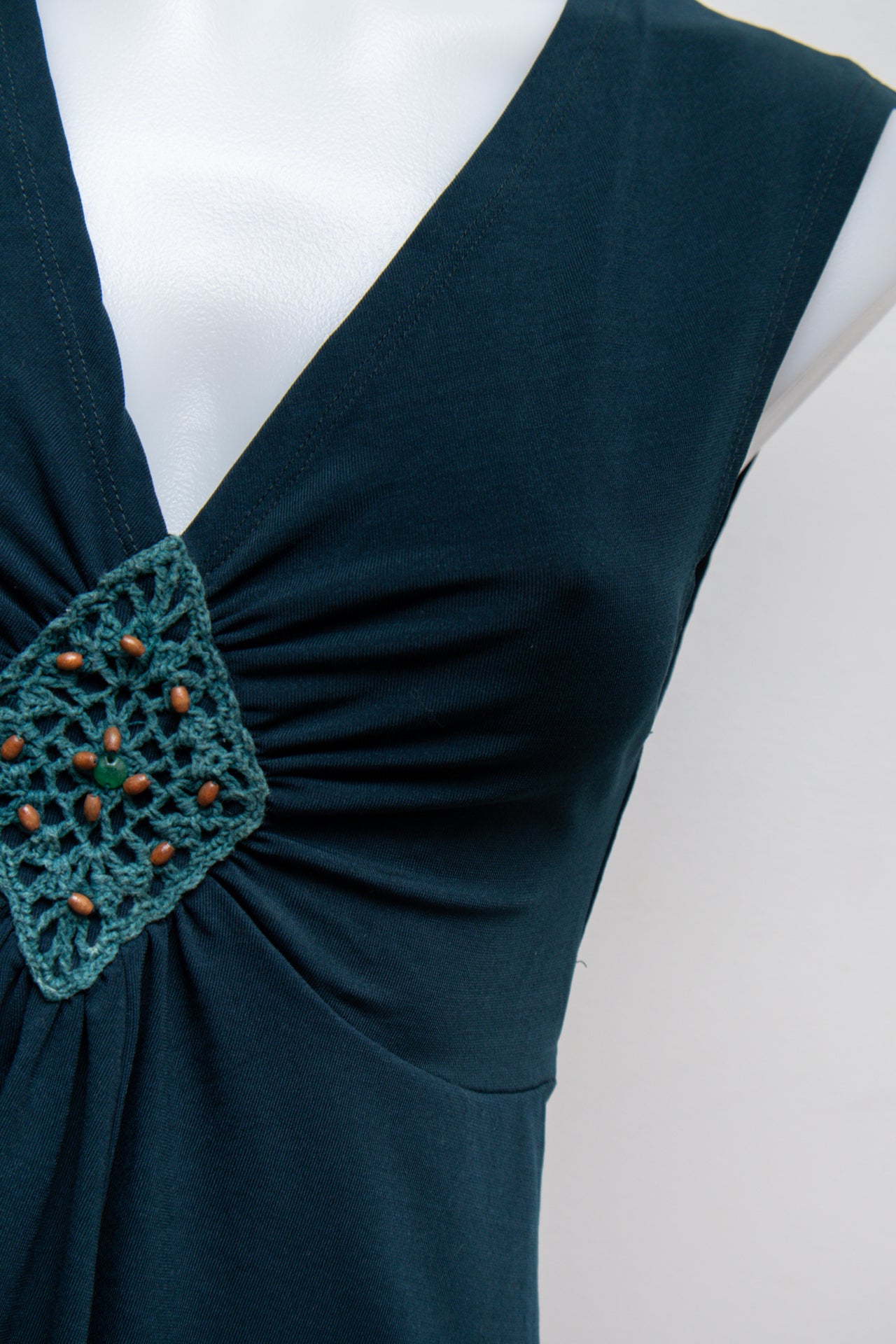 #38 Daniel Laurent Cami Top Green | c. 192 | Size 8