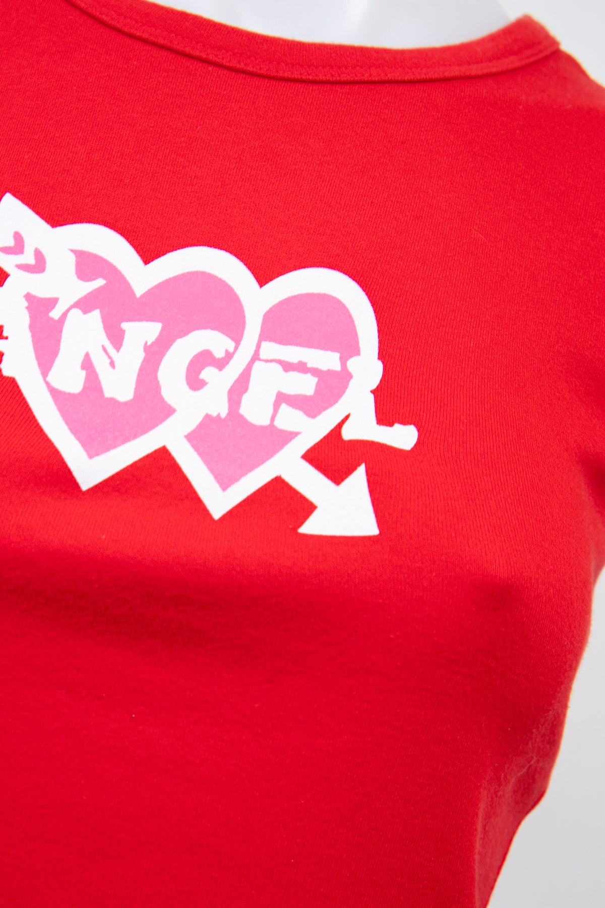 #086 Miss G. Paris T-shirt Red | c. 207 | Size 8