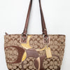 #201 Coach Shoulder Bag Brown | c. 203 | Size