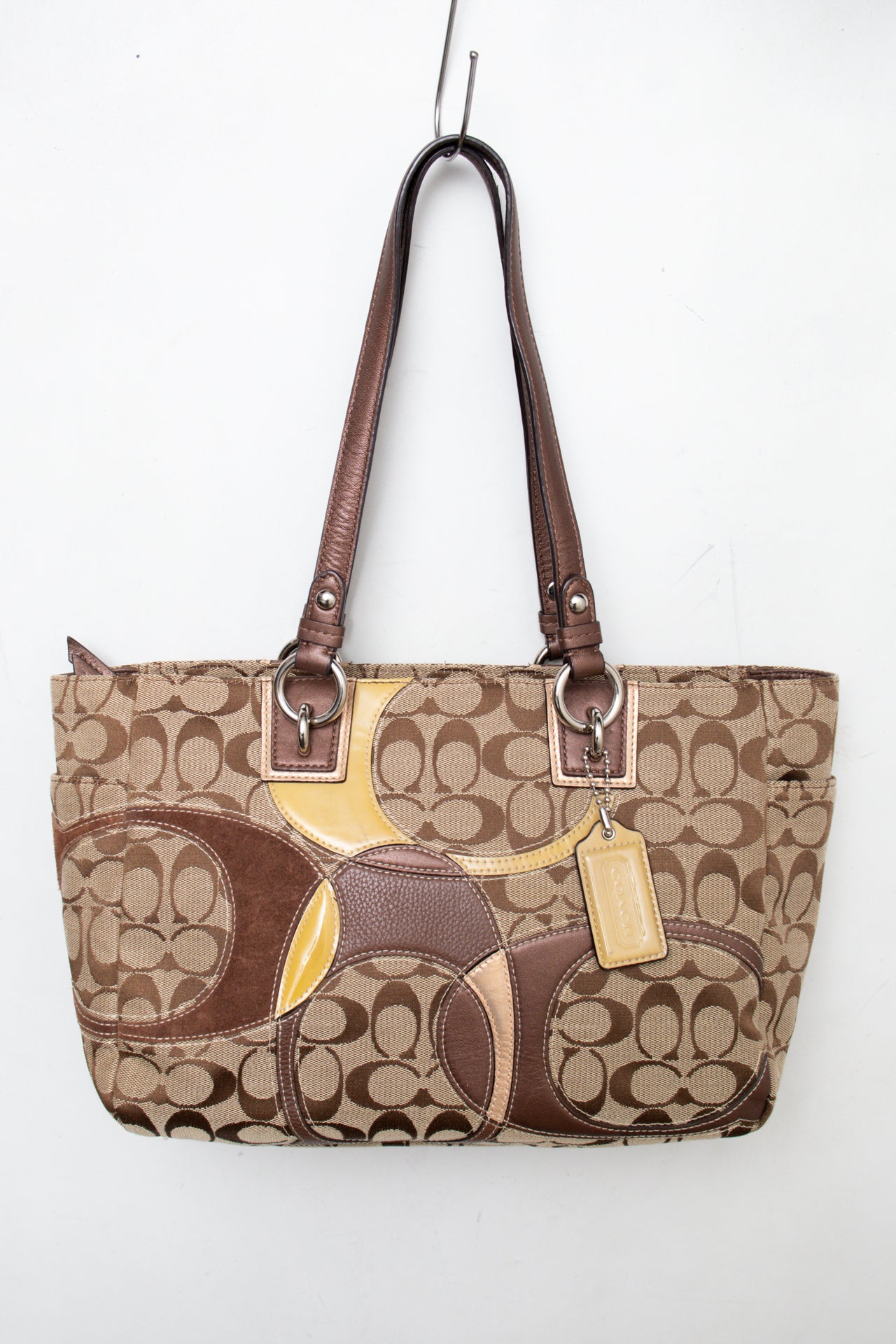 #201 Coach Shoulder Bag Brown | c. 203 | Size