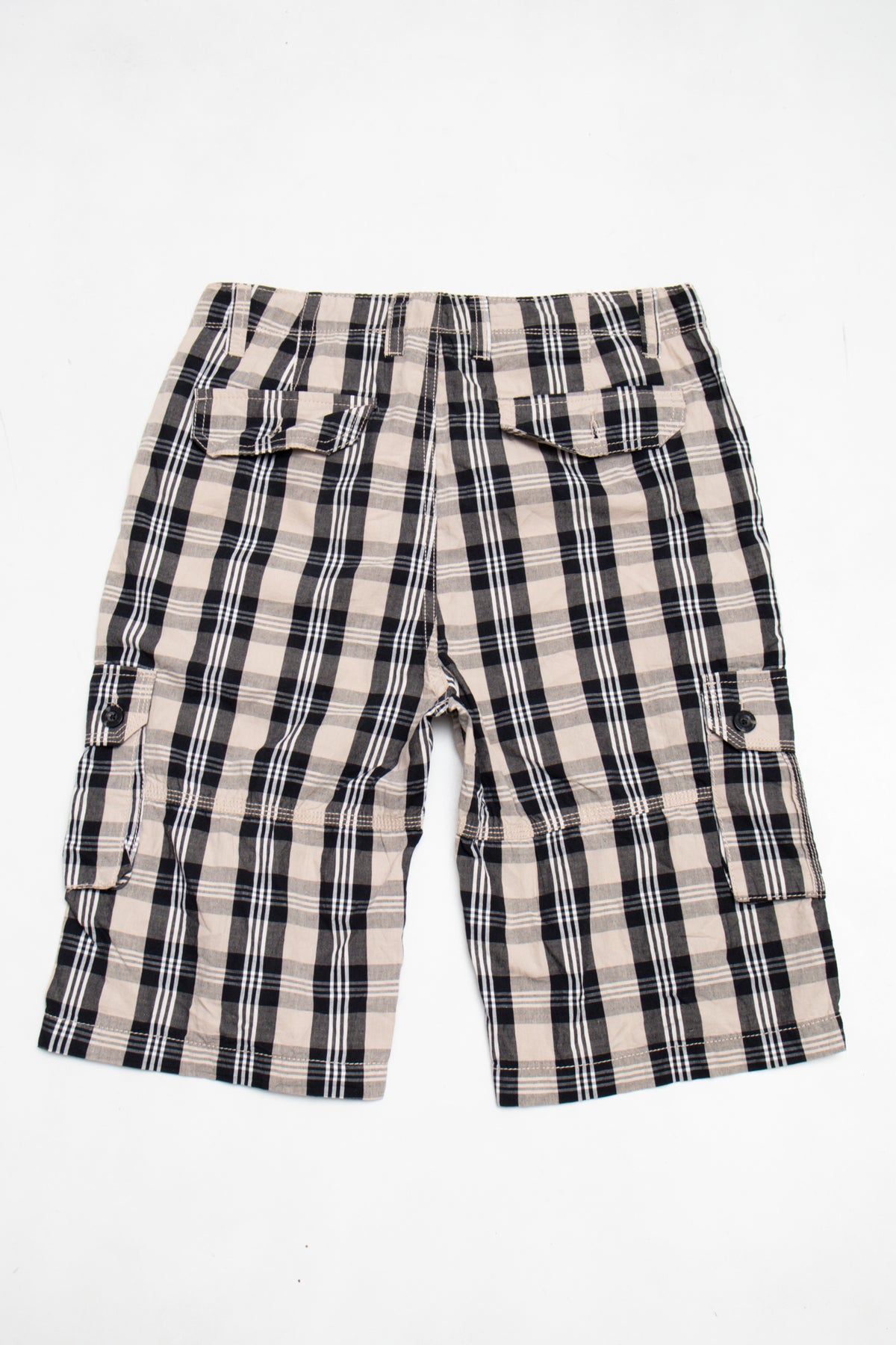 #113 7 Star Max Shorts Beige | c. 204 | Size 8