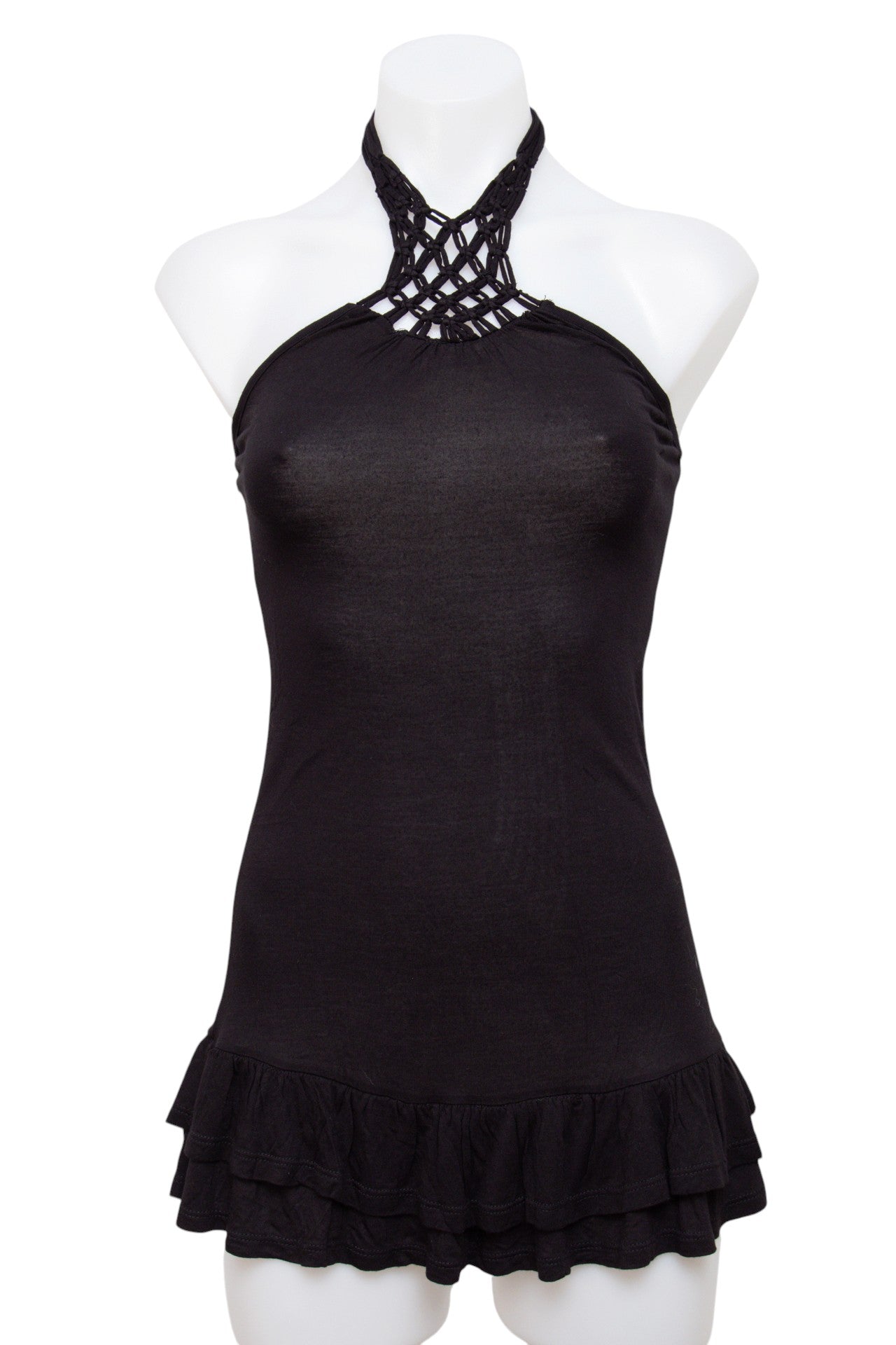 #047 Jennyfer Dress Black | c. 212 | Size 10