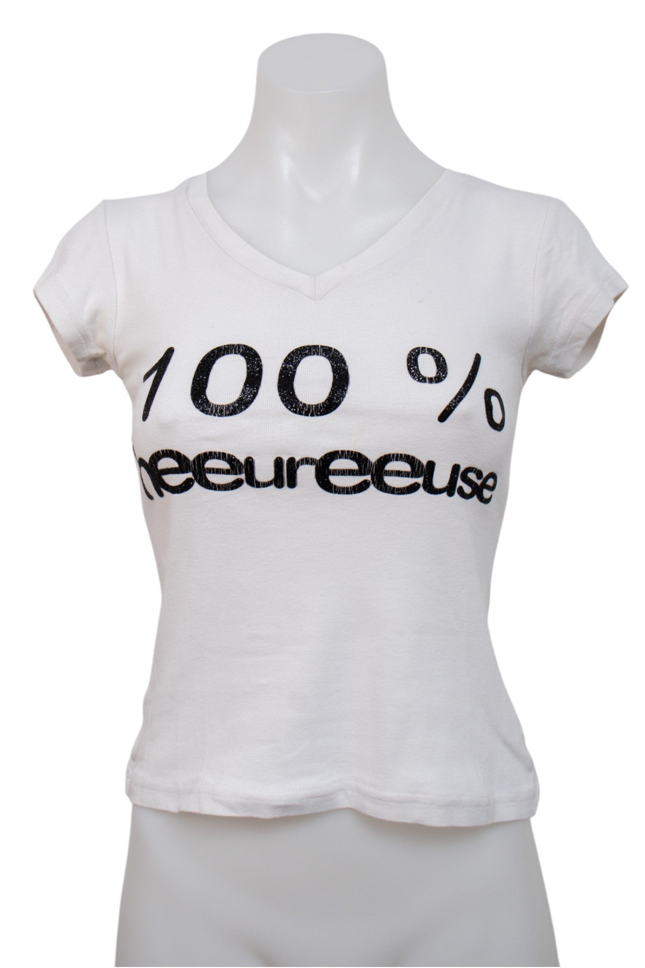 #155 Pimkie T-shirt White | c. 206 | Size 6