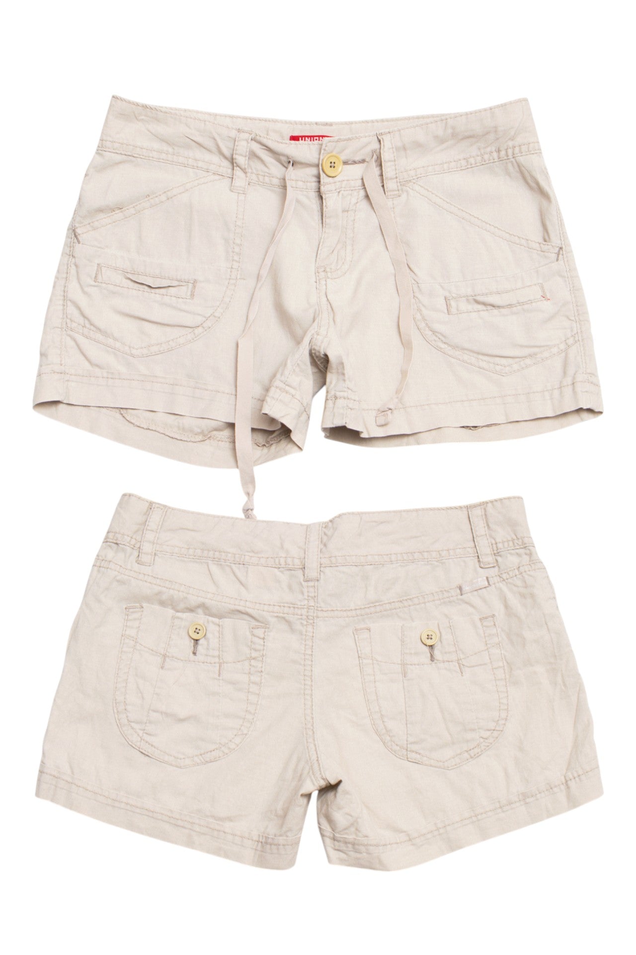 #074 Unionbay Booty Short Beige | c. 211 | Size 6