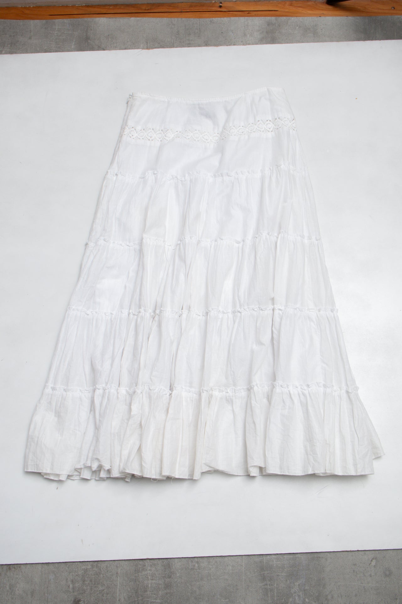 #113 Tribal Skirt White | c. 200 | Size 8