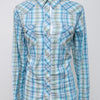 #050 Roper Long Sleeve Blue | c. 209 | Size 10
