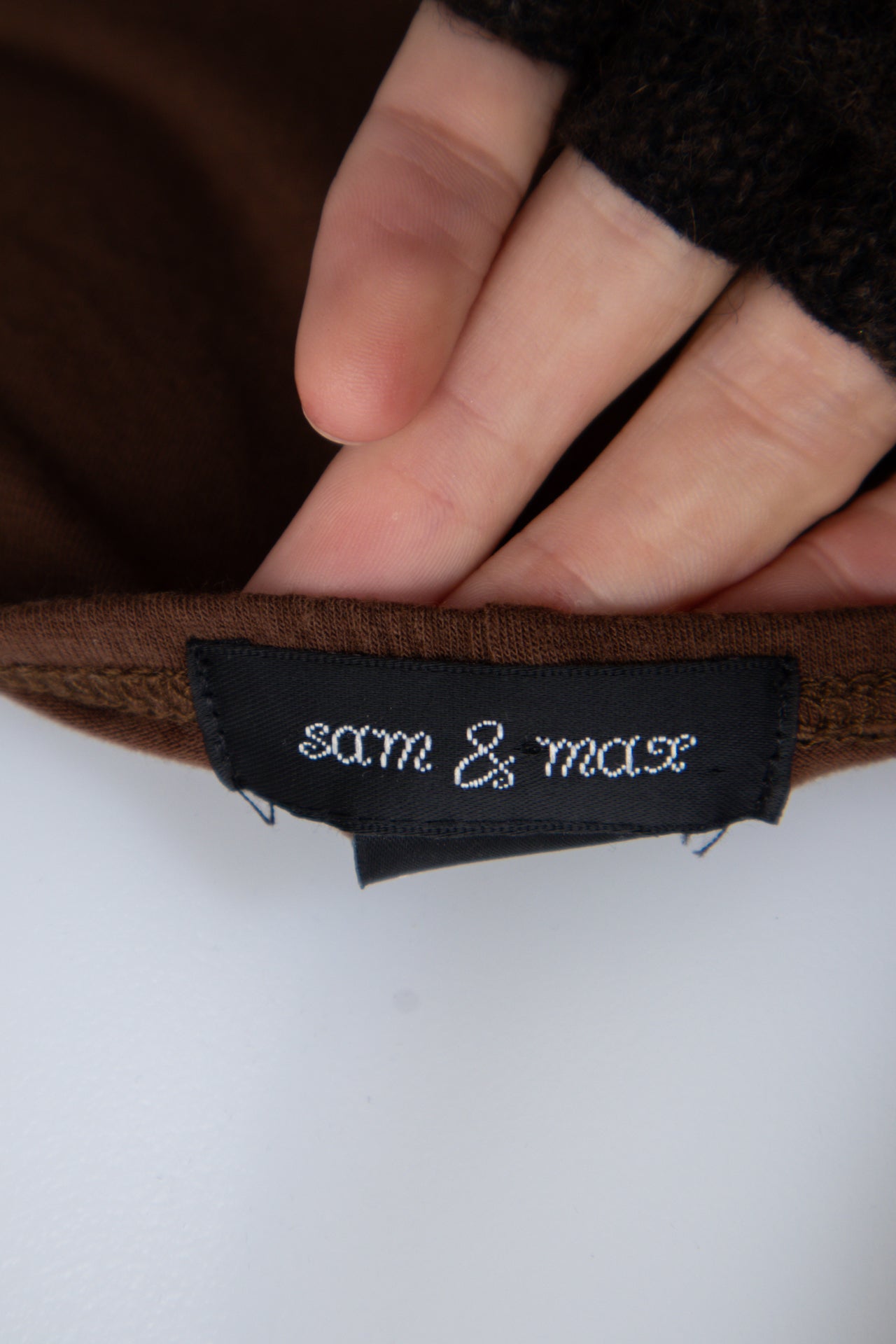 #058 Sam & Max Halter Top Brown | c. 200 | Size 8