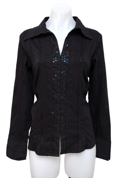 #116 Faded Glory T-shirt Black | c. 199 | Size 8