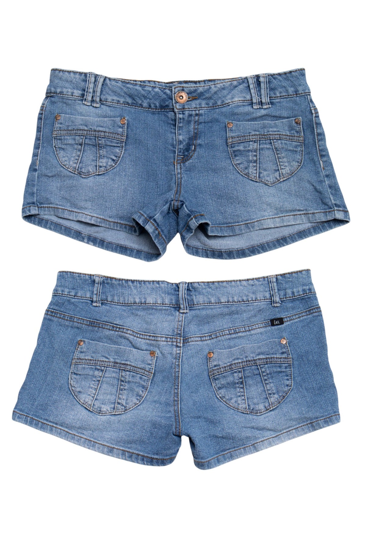#194 L.e.i. By Ashley Rousse Booty Short Blue | c. 209 | Size 10