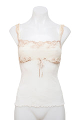 #003 Gilligan & O'malley Intimates Cami White | c. 212 | Size 8/10