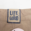#115 Life Is Good Shorts White | c. 204 | Size 16/18