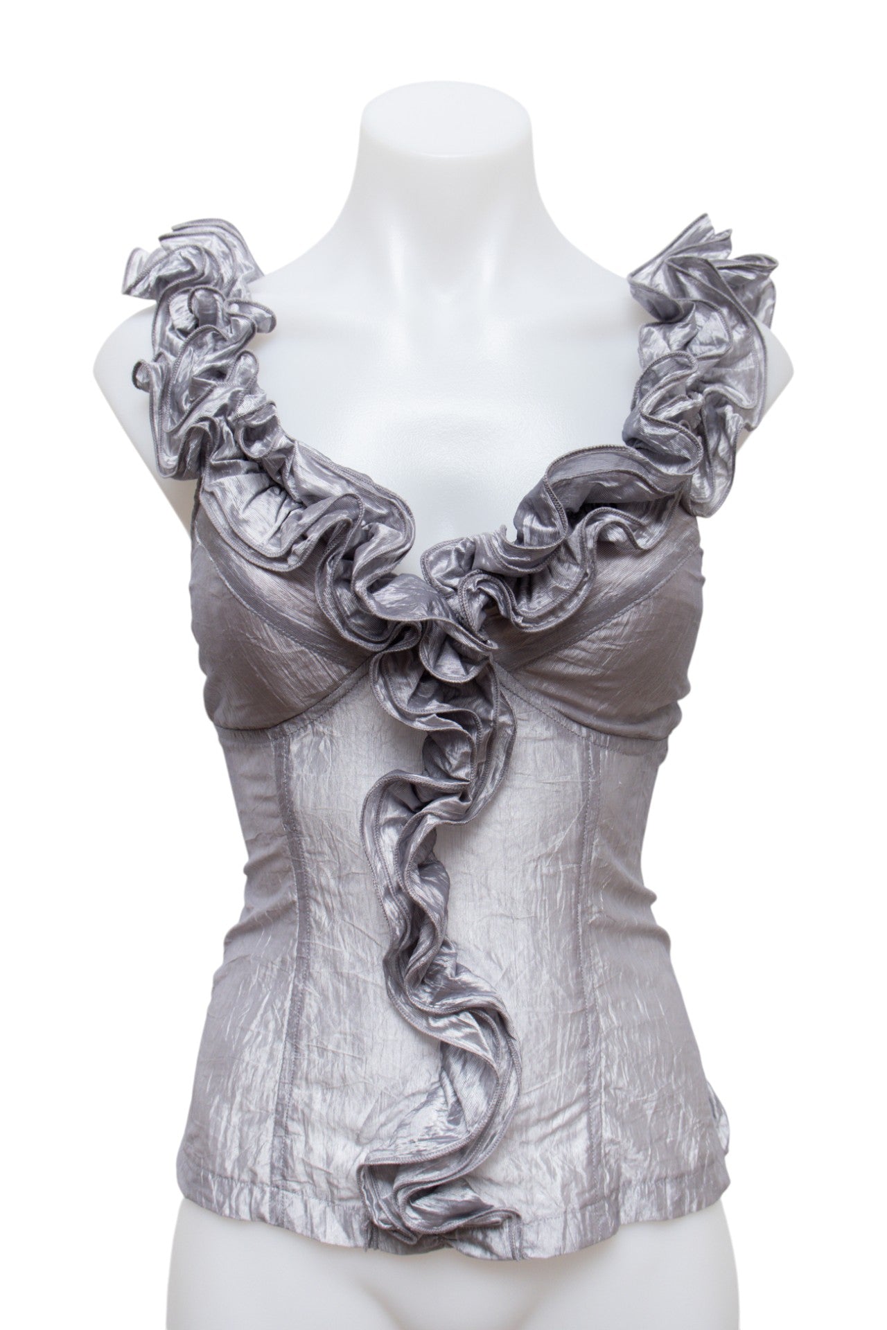 #31 An Clothing Cami Top Silver | c. 192 | Size 8