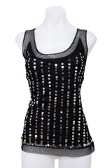 #85 Charlotte Russe Tank Top Black | c. 198 | Size 10