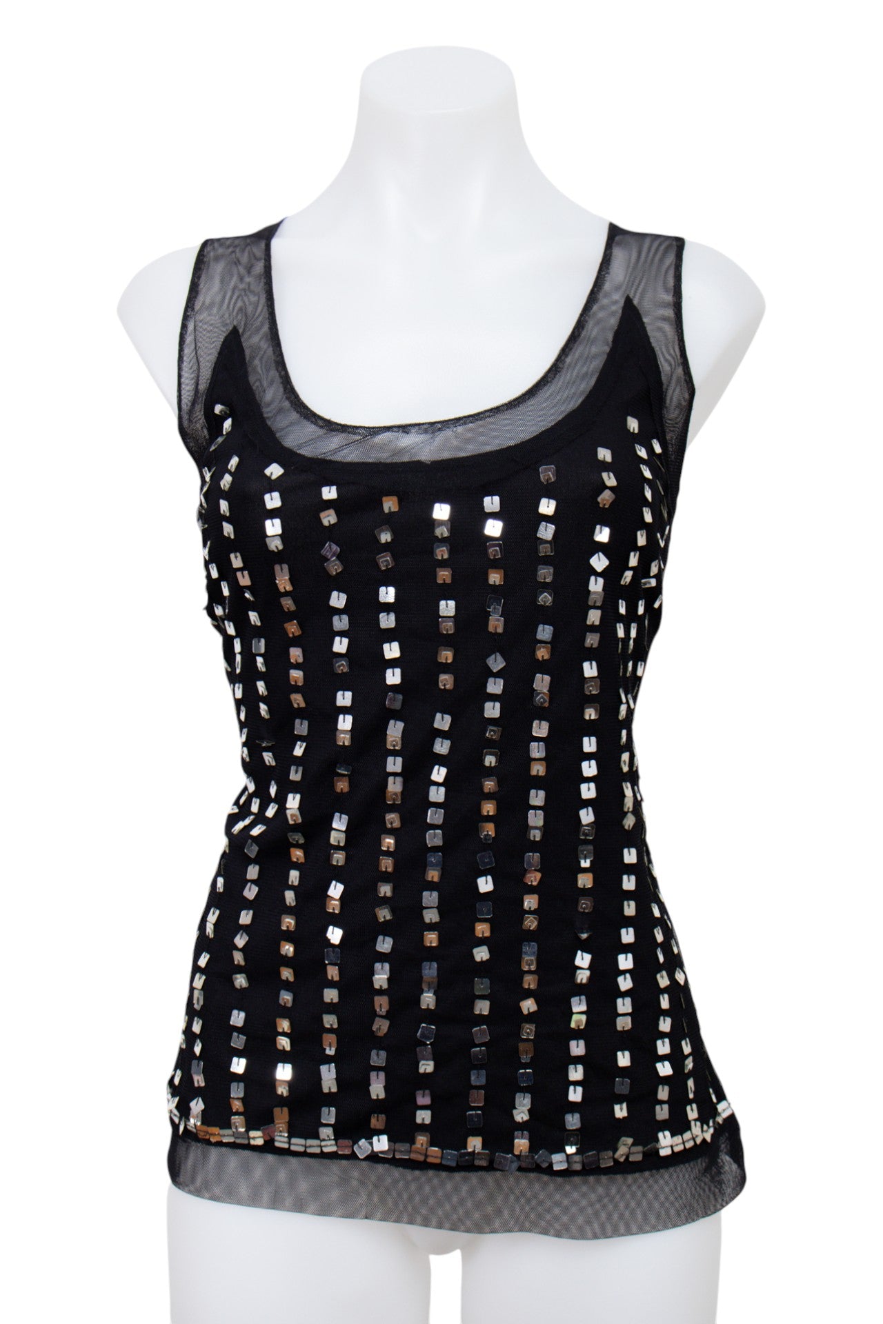 #85 Charlotte Russe Tank Top Black | c. 198 | Size 10