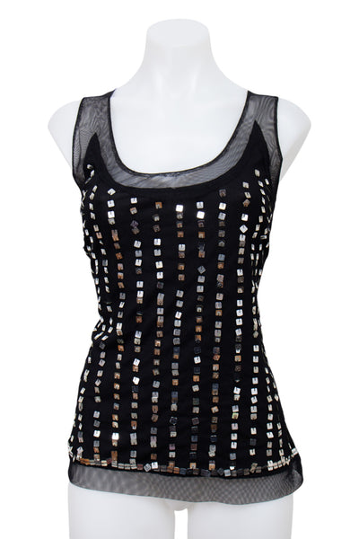 #85 Charlotte Russe Tank Top Black | c. 198 | Size 10