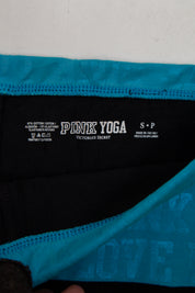 #173 Pink Yoga Victoria's Secret Booty Short Black | c. 211 | Size 8