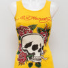 #91 Ed Hardy Tank Top Yellow | c. 191 | Size 8