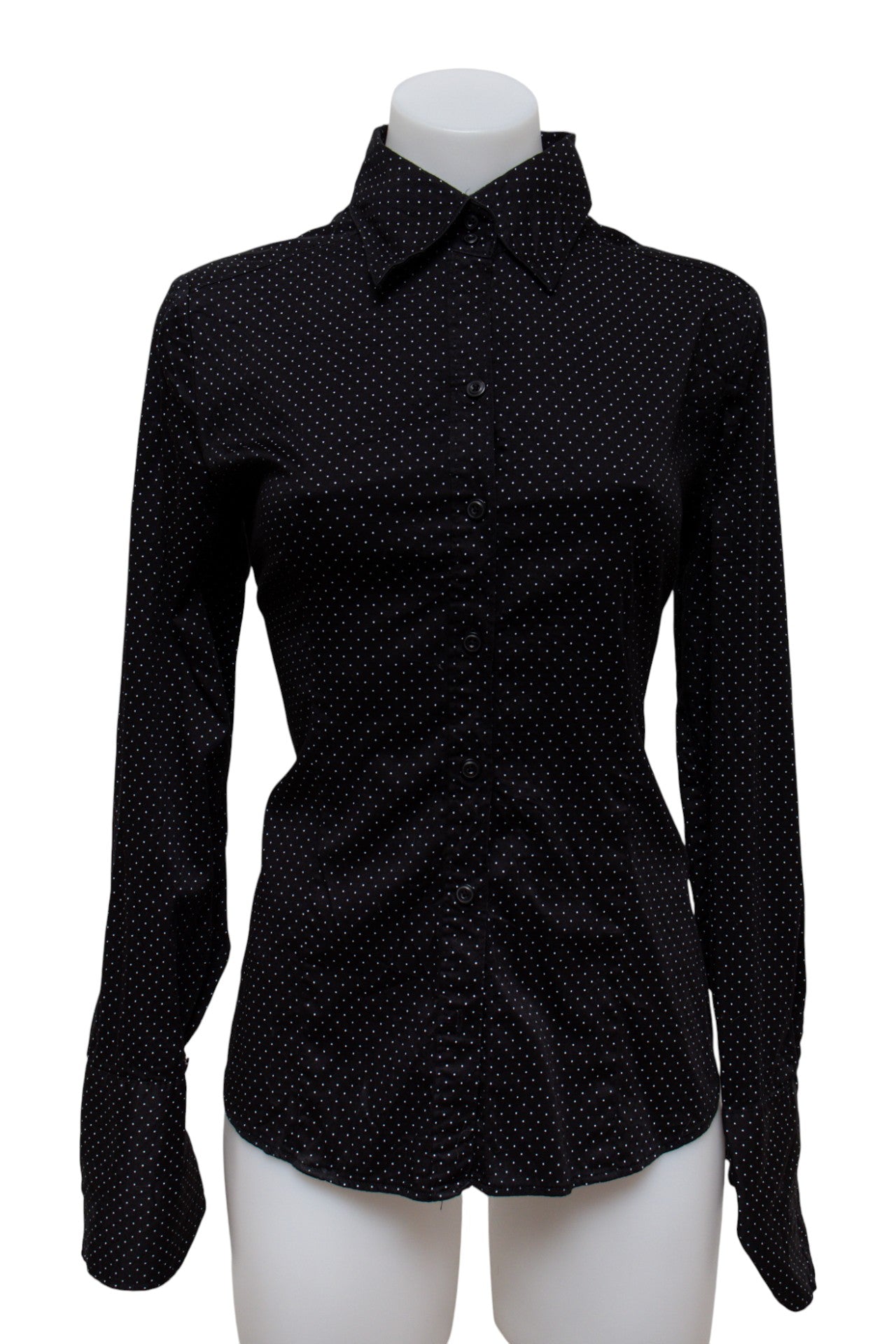 #53 New York & Company Stretch T-shirt Black | c. 189 | Size 10
