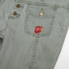 #011 Gasoline Pants Blue | c. 206 | Size 10