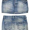 #156 Denim Rules By Trf Mini Skirt Blue | c. 200 | Size 8