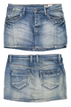 #156 Denim Rules By Trf Mini Skirt Blue | c. 200 | Size 8