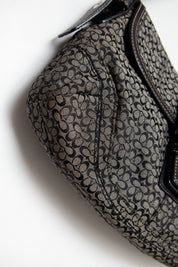 #157 Coach Shoulder Bag Black | c. 187 | Size