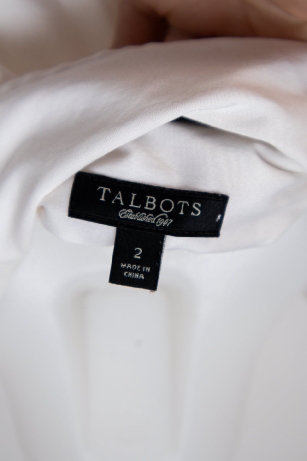 #103 Talbots T-shirt White | c. 199 | Size 6