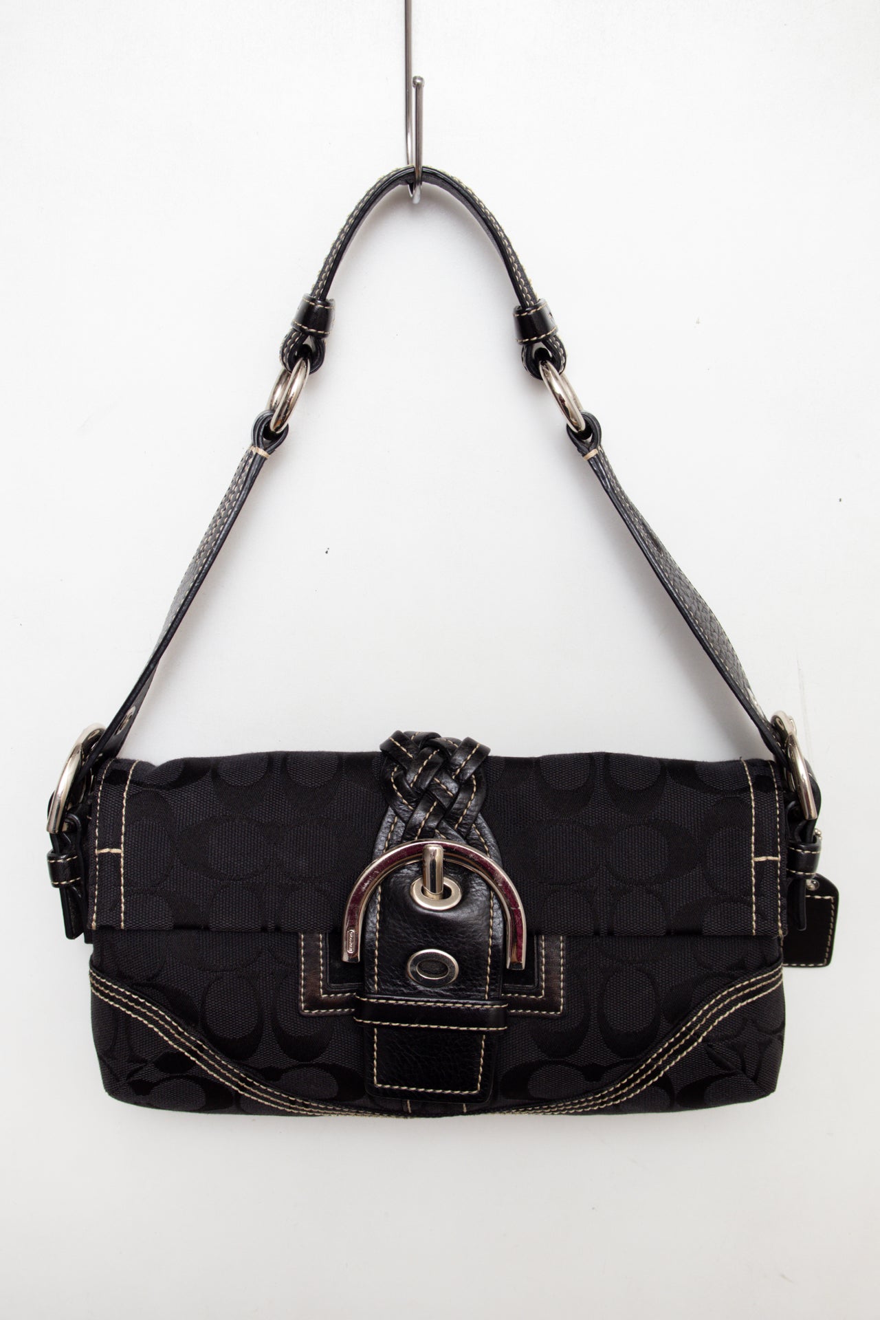 #201 Coach Shoulder Bag Black | c. 190 | Size