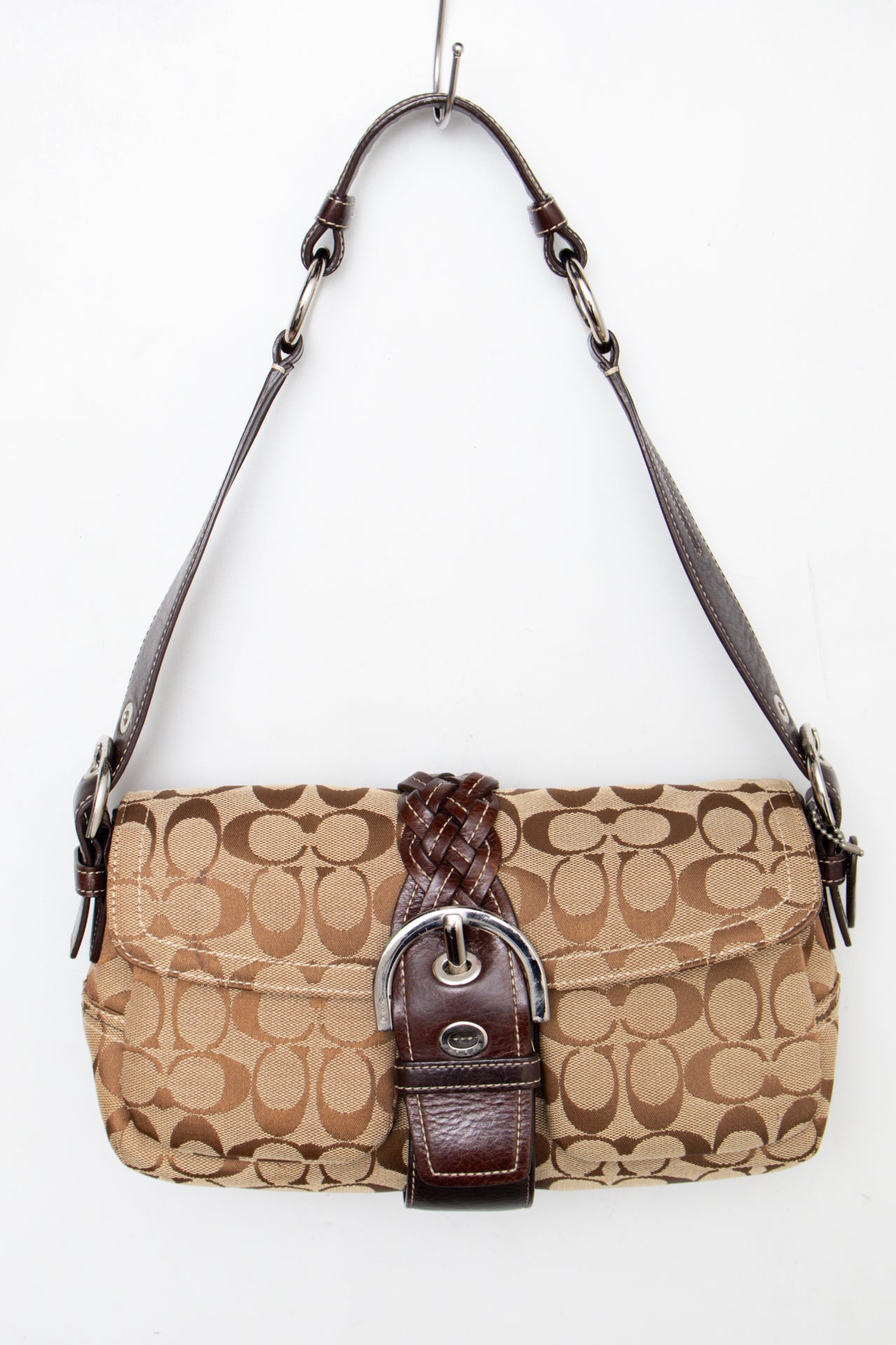 #186 Coach Shoulder Bag Brown | c. 202 | Size