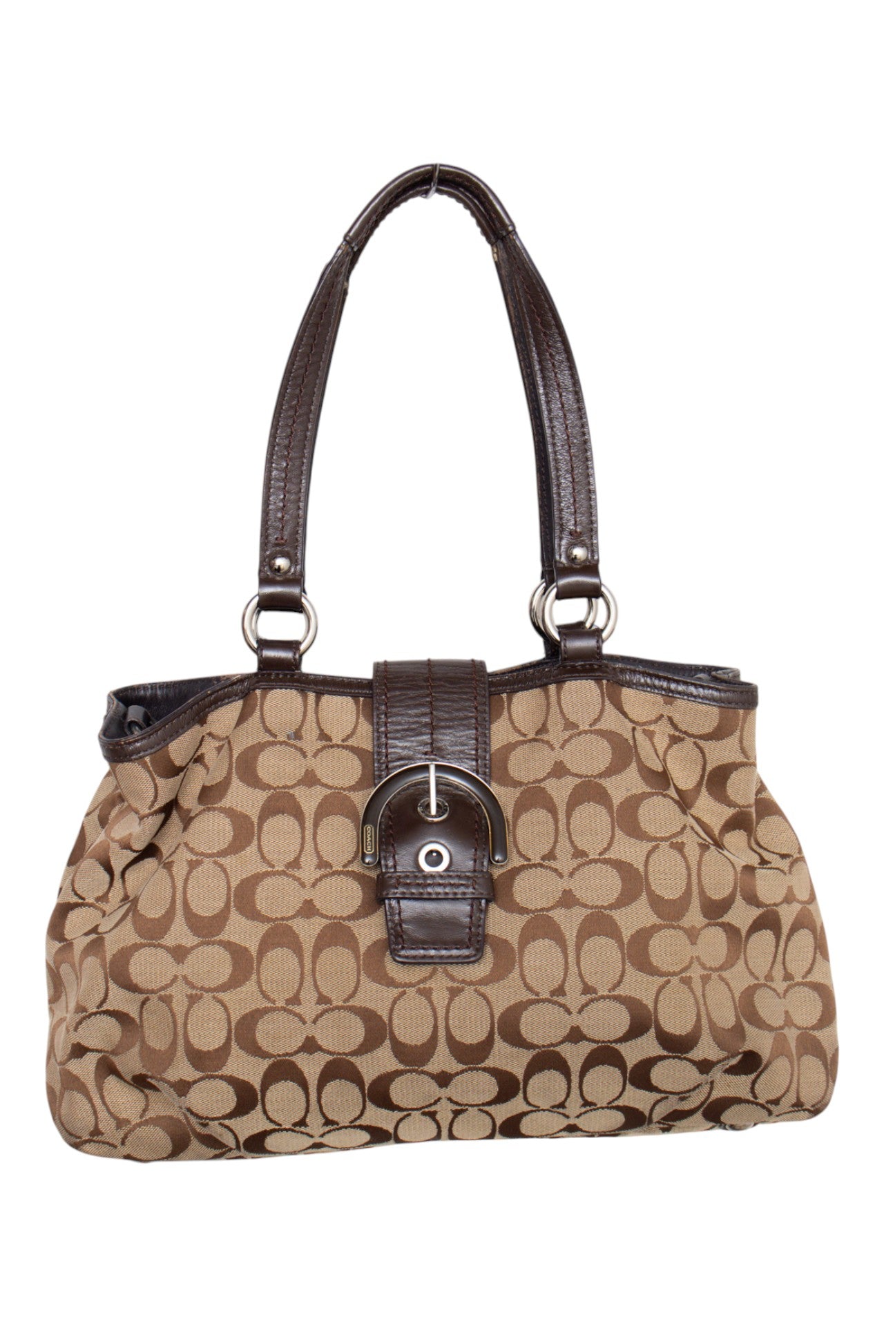 #199 Coach Shoulder Bag Brown | c. 202 | Size