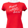 #76 Xoxo T-shirt Red | c. 198 | Size 6/8