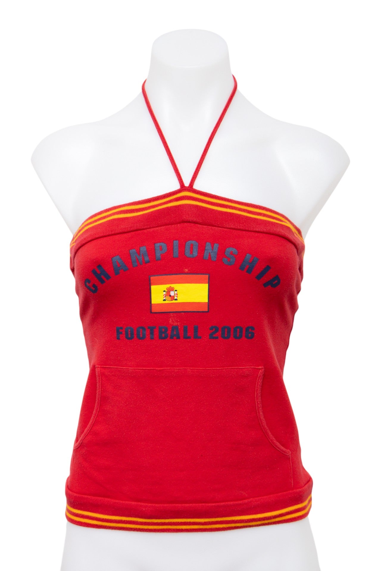 #115 De Sport Halter Top Red | c. 196 | Size 8