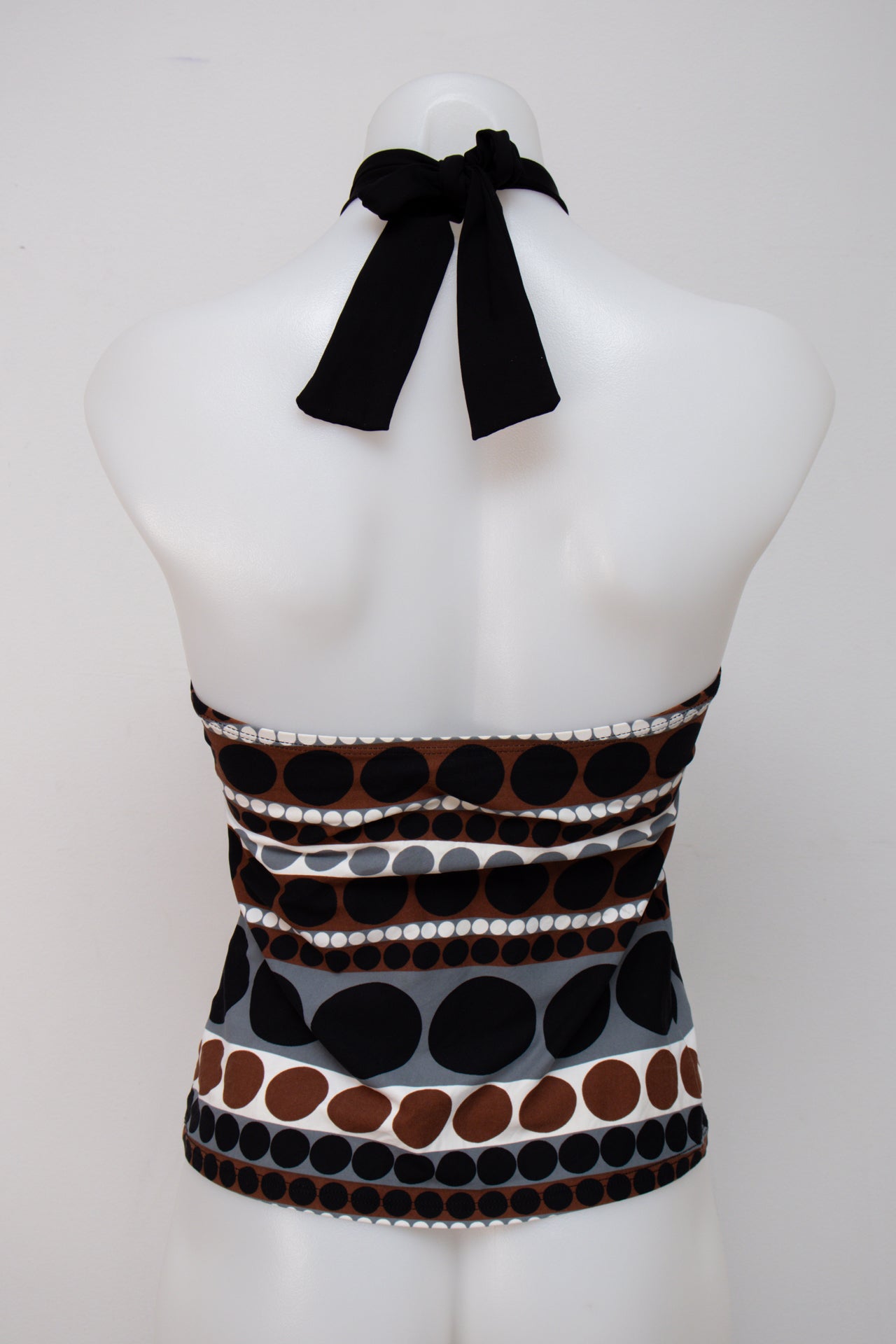 #004 Halter Top Brown | c. 199 | Size 8