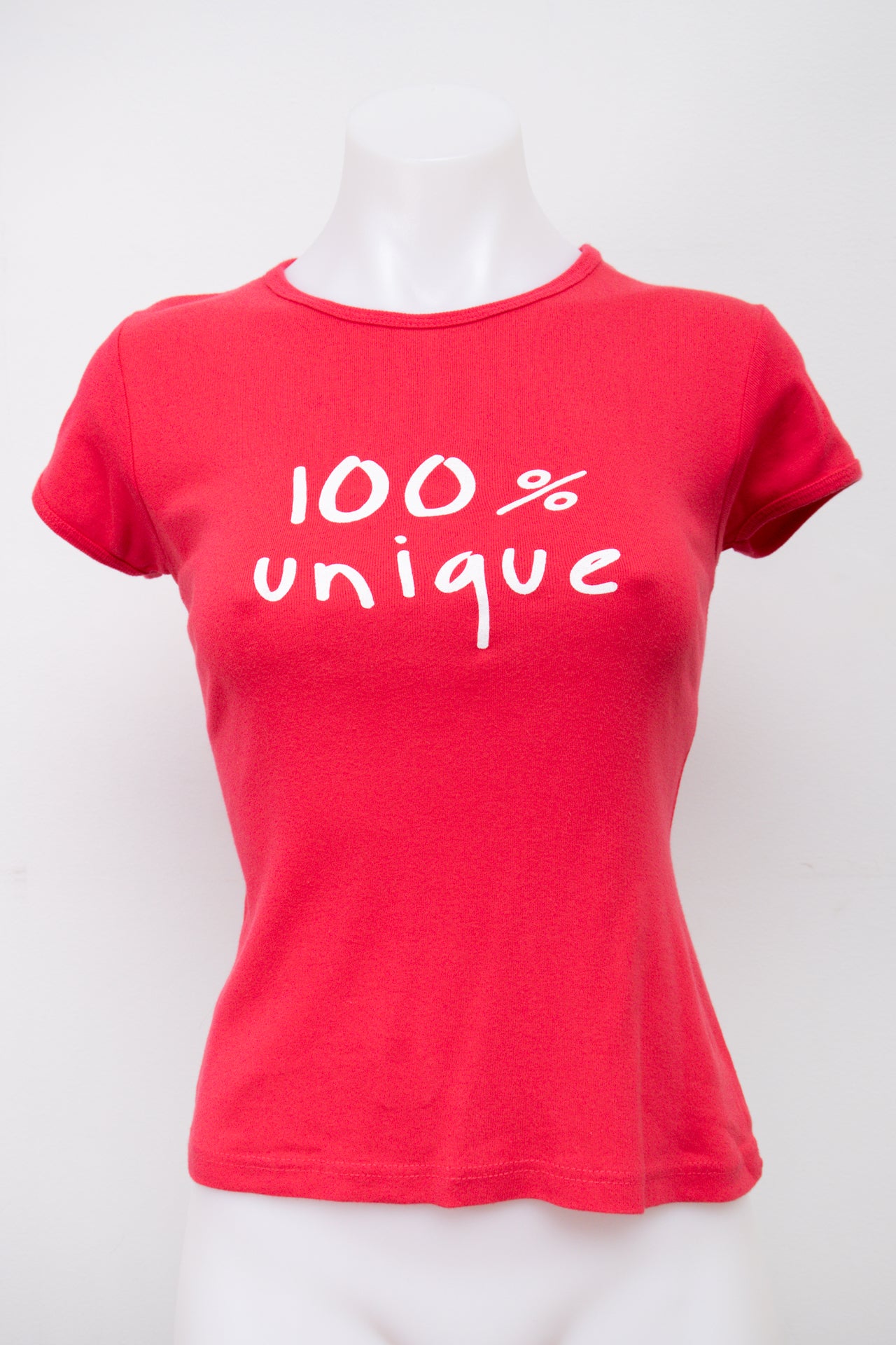 #77 Jennyfer T-shirt Red | c. 198 | Size 8