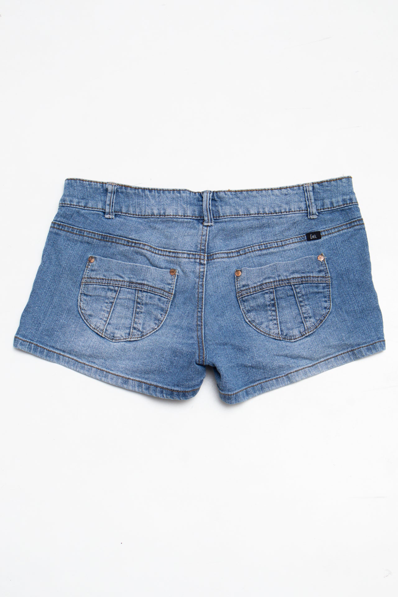#194 L.e.i. By Ashley Rousse Booty Short Blue | c. 209 | Size 10